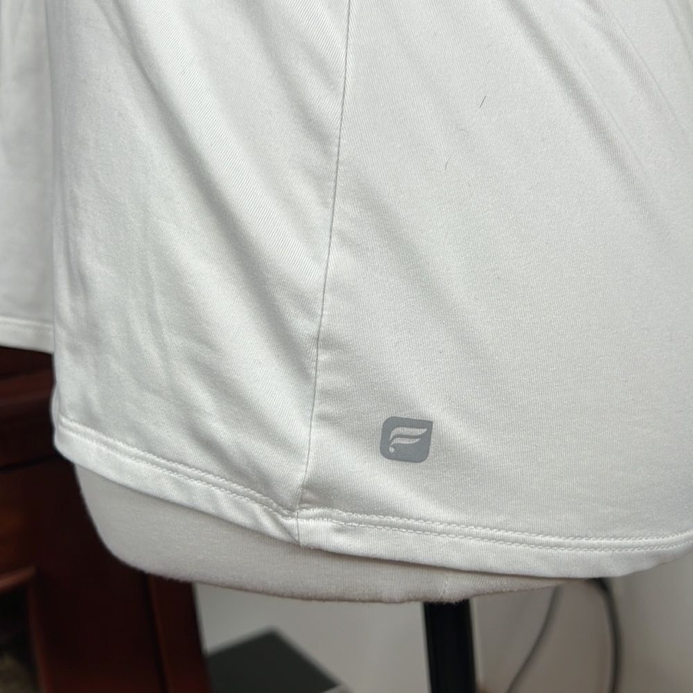 Fabletics White Support Workout Halter Top - image 6